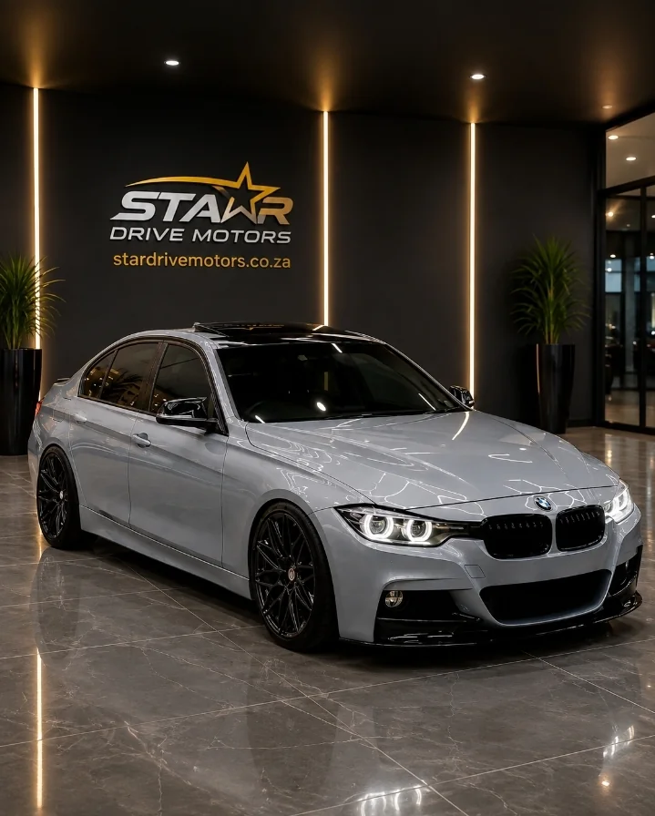 White BMW sedan exterior shot